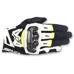 РЪКАВИЦИ ALPINESTARS SMX-2 V2 AIR CARBON WHITE/BLACK