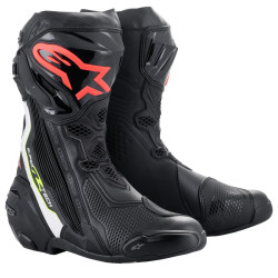 БОТУШИ ALPINESTARS Supertech R v2 Black/White/Red/Yellow