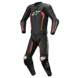 МЪЖКИ КОЖЕН MOTO ЕКИП ALPINESTARS 2-pcs Missile v2 Black/Red fluo