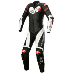 ЖЕНСКИ КОЖЕН MOTO ЕКИП ALPINESTARS 1-pc Tech Air GP Plus Black/White/Red