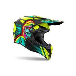 КАСКА Airoh Wraaap Cyber yellow matt