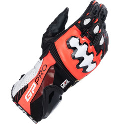 РЪКАВИЦИ ALPINESTARS GP Pro v4 Black/Red Fluo/White