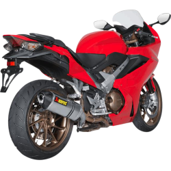 АУСПУХ AKRAPOVIC MUFFLER TI/CF VFR800F 14