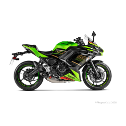  Изпускателна система AKRAPOVIC EXHAUST RAC SS/TI Z650