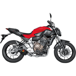Изпускателна система AKRAPOVIC EXHAUST RAC SS/CF MT-07