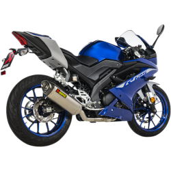  Изпускателна система AKRAPOVIC EXHST RAC TI/CF MT-125
