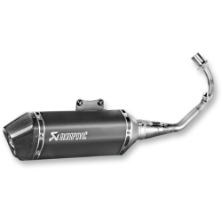  Изпускателна система AKRAPOVIC MUFFLER SS/CF BLK VESPA