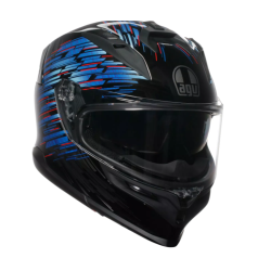 Каска AGV K7 E2206 - GENISYS MATT BLACK/BLUE/GREY