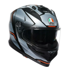Каска AGV K7 E2206 - JAEGER BLACK/SILVER