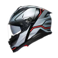 Каска AGV K7 E2206 - JAEGER BLACK/SILVER