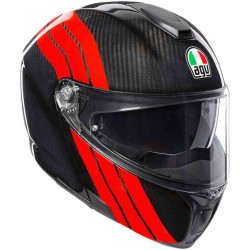 КАСКА AGV Sportmodular Carbon Stripes