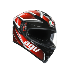 Каска  AGV  K5 S E2205 MULTI- TEMPEST BLACK/RED