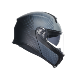 КАСКА AGV TOURMODULAR E2206 - TEXTOUR MATT BLACK/GREY