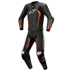 МЪЖКИ КОЖЕН MOTO ЕКИП ALPINESTARS 2-pcs Missile v2 Black/Red fluo
