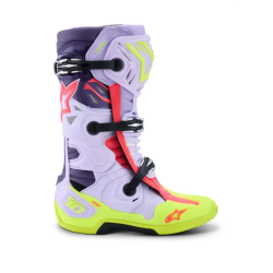  БОТУШИ ALPINESTARS  Tech 10 Purple/Fluo Yellow/Pink