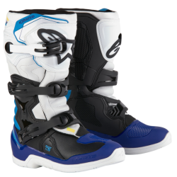 БОТУШИ ALPINESTARS Tech 3s Junior Black/White/Blue