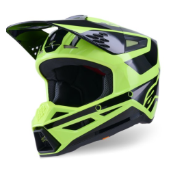  КАСКА ALPINESTARS S-M3 Heat Fluo Yellow/Black