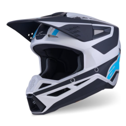  КАСКА ALPINESTARS S-M3 Heat Silver/Blue/Black