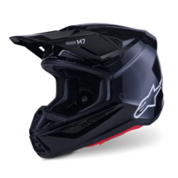 КАСКА ALPINESTARS SM7 BLACK-GLOSS