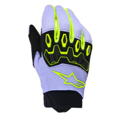 ДЕТСКИ РЪКАВИЦИ ALPINESTARS Youth Full Bore v2 Purple/Fluo Yellow