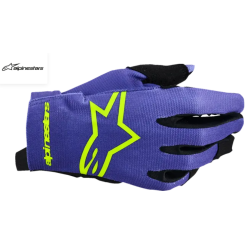 ДЕТСКИ РЪКАВИЦИ ALPINESTARS Youth Radar Black/Purple/Yellow