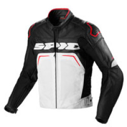  КОЖЕНО ЯКЕ Spidi Evorider Wind Jacket Black White Red