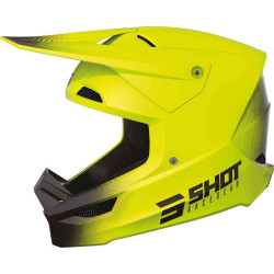 КАСКА SHOT FURIOUS MATRIX YELLOW MATT