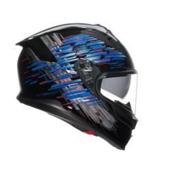 Каска AGV K7 E2206 -  GENISYS MATT BLACK/BLUE/GREY
