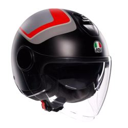 КАСКА AGV ETERES SCAGLIERI MATT GREY/RED