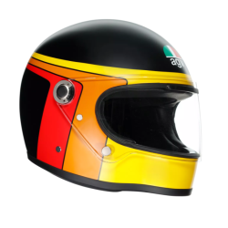 КАСКА AGV X3000 MULTI- GASOLINE MATT BLACK/ORANGE