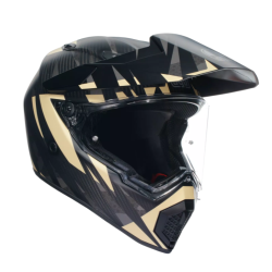 КАСКА AGV AX9 STEPPA MATT CARBON/GREY/SAND