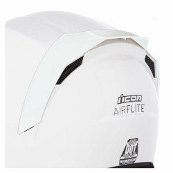 СПОЙЛЕР ЗА КАСКА ICON Alliance GT™ Helmet Dropshield  Rubatone White