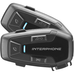 INTERPHONE Bluetooth хедсет пакет за каска Intercom U-COM7R TP - двоен