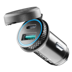 INTERPHONE Зарядно USB и Type-C 12V адаптер за запалка