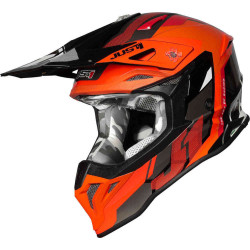 КАСКА Just1 J39 Reactor Motocross Helmet Orange/Black