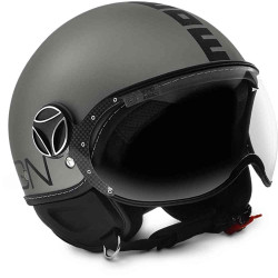 Каска MOMO FGTR EVO Jet Helmet Titan Matt / Black