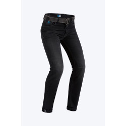 ДЪНКИ PMJ TWARON BIKER JEANS Caféracer BLACK