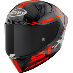 КАСКА SUOMY S1-XR GP CARBON HYPERSONIC RED