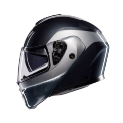 КАСКА AGV STREETMODULAR LEVICO GREY/SILVER