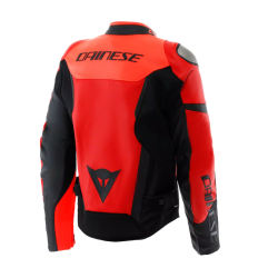  КОЖЕНО ЯКЕ DAINESE IPERATTIVA Leather-Tex RED-FLUO/BLACK