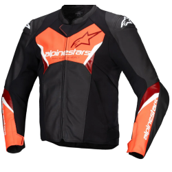 КОЖЕНО ЯКЕ ALPINESTARS Faster v3 Black/Red Fluo