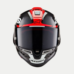 КАСКА ALPINESTARS Supertech R10 Element Black/Carb/Fluo Red/White