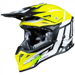 КАСКА JUST1 J-39 Poseidon Fluo Yellow/Black/White 