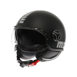 Каска MOMODESIGN FGTR EVO  E2206 MONO MATT BLACK/SILVER