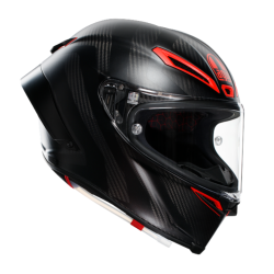 Каска  AGV PISTA GP RR E2206 DOT - INTREPIDO MATT CARBON/BLK/RED