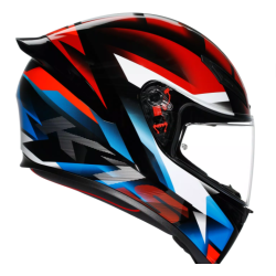 Каска AGV K1 S E2206 - FASTLAP BLACK/RED/BLUE