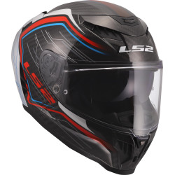 КАСКА LS2 FF807 DRAGON SUBIC WHITE BLUE RED
