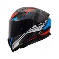 КАСКА LS2 FF811 VECTOR II C SAVAGE WHITE BLUE RED