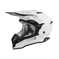 КАСКА JUST1 J-39 Solid White Gloss
