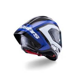 КАСКА ALPINESTARS Supertech R10 Arius Black/White/Blue